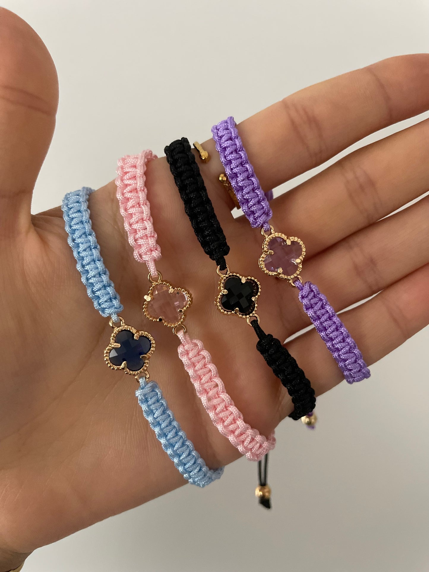 Kleeblatt Armband
