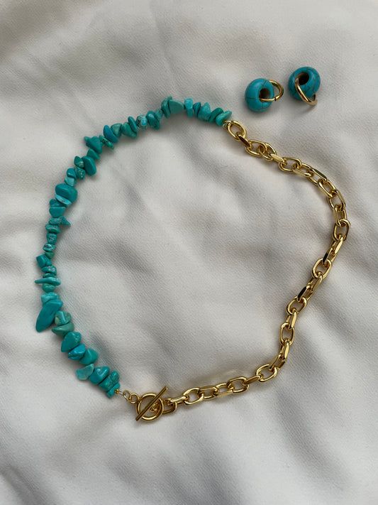 Schmuckset aus Edelstein