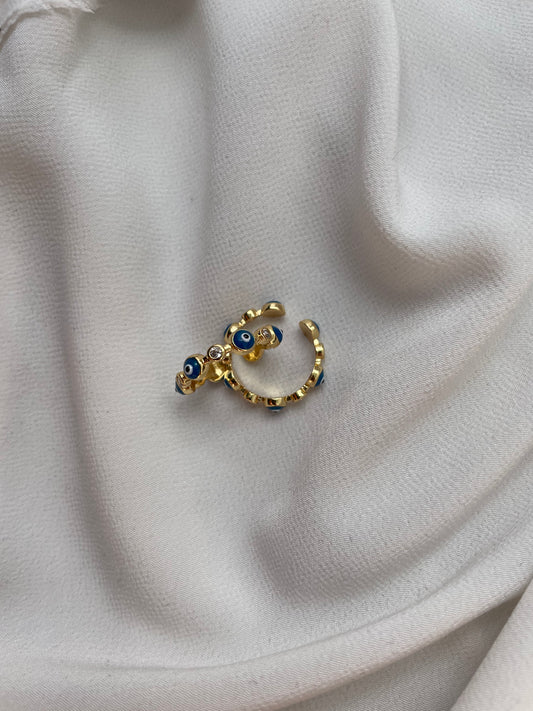 Nazar Ring 18k vergoldet