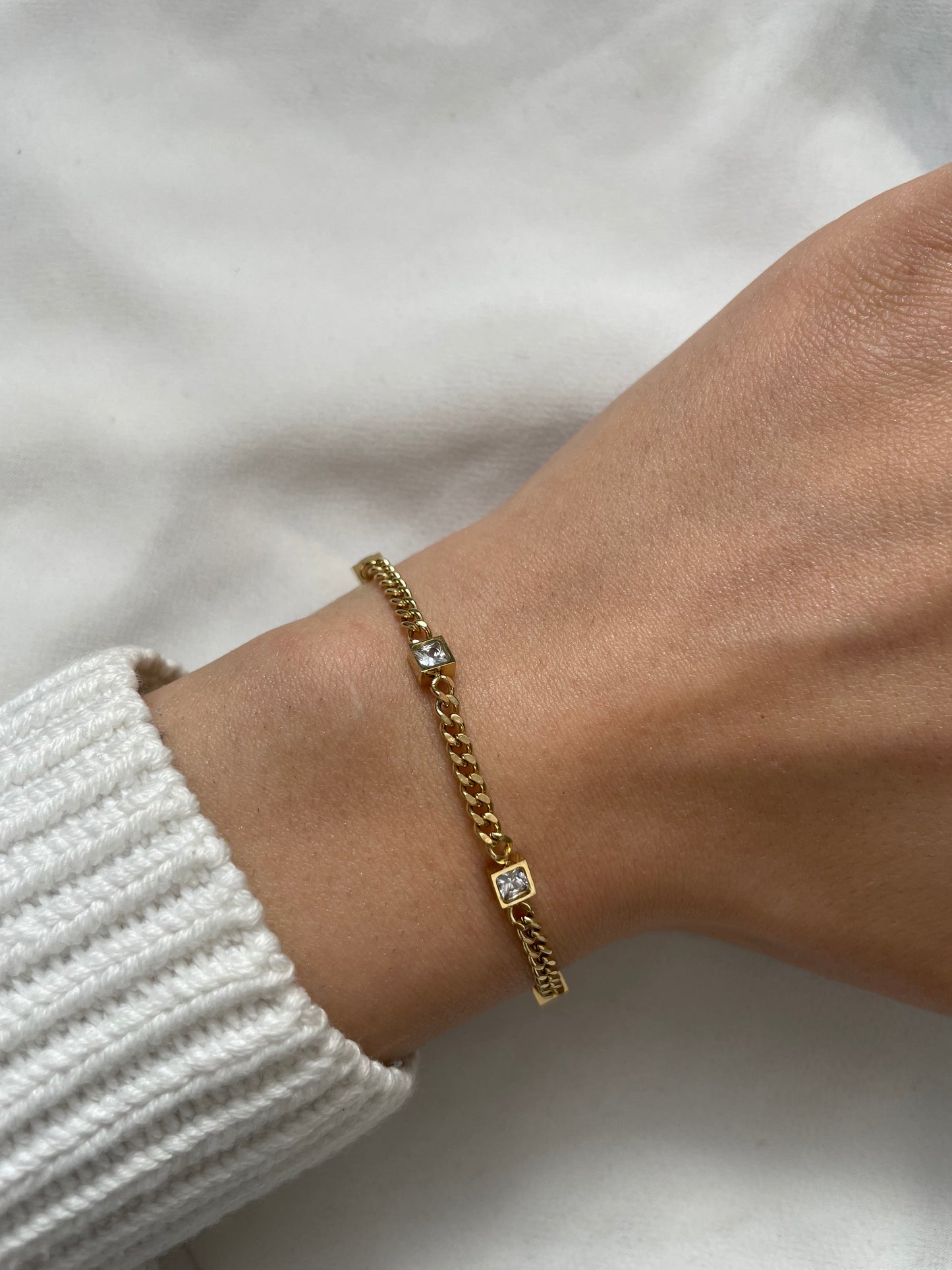 Zirkon Armkette