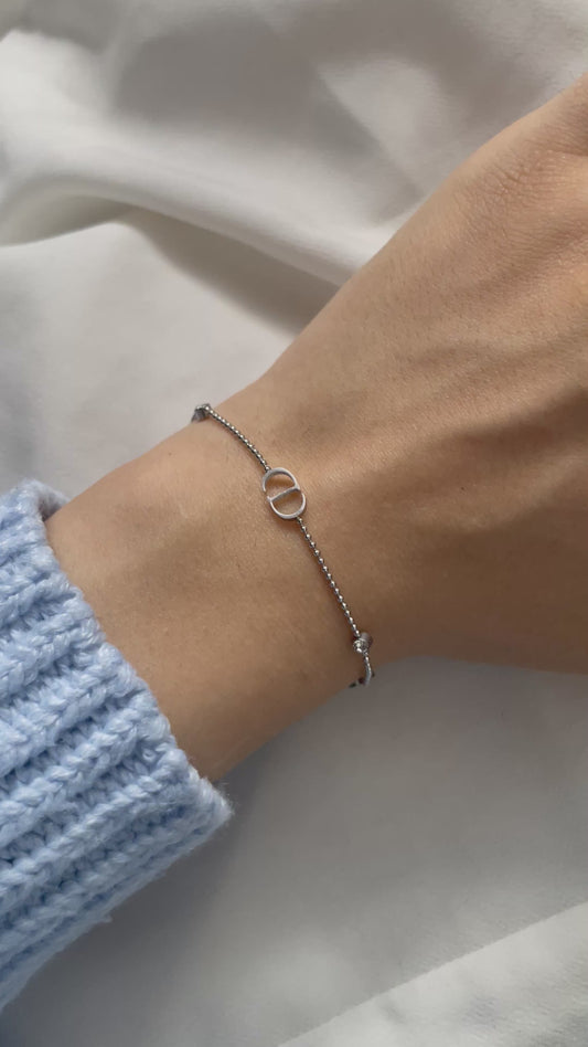CD Armband 18k vergoldet